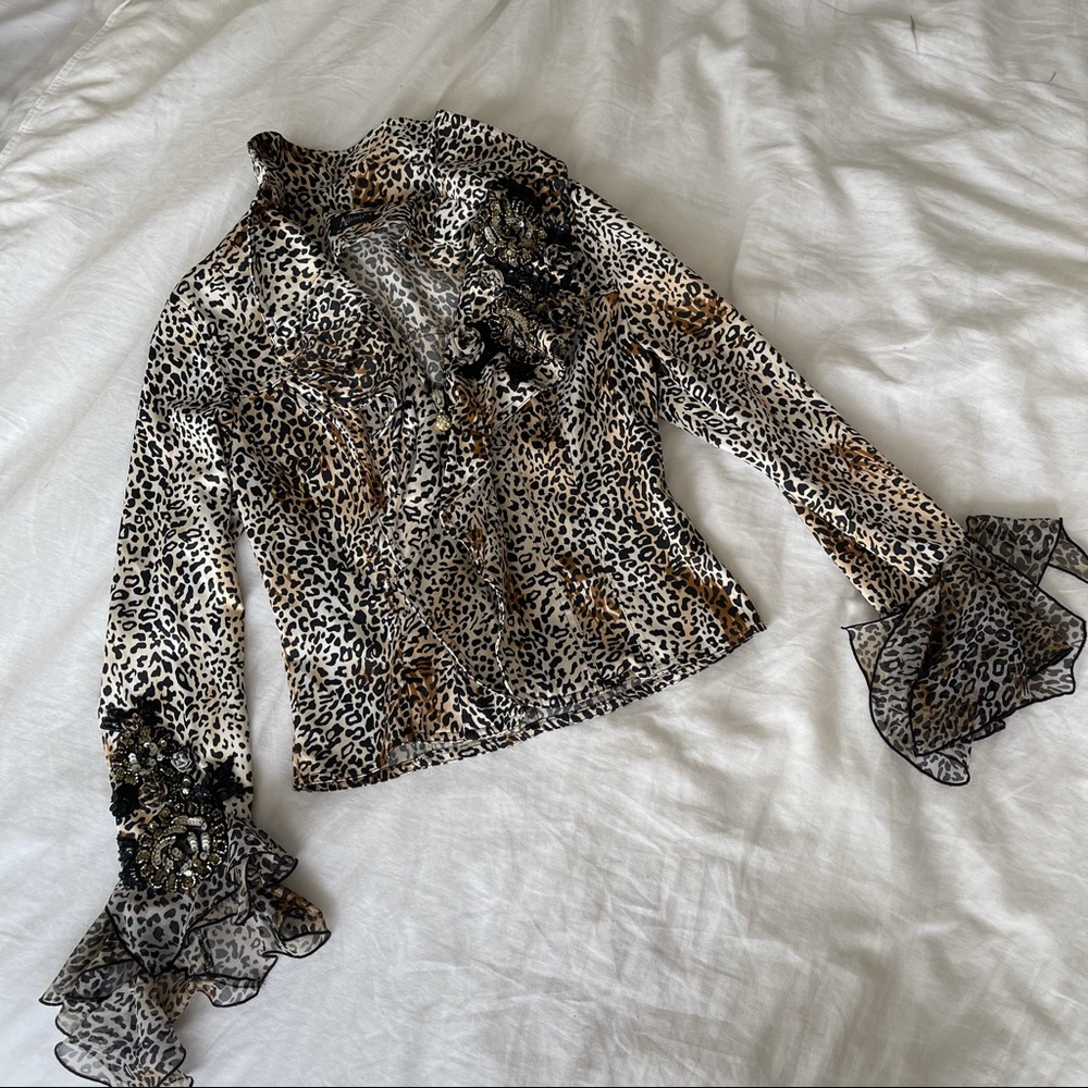 Alfabeta Cheetah Jacket
Size US2 | Zip-up jacket